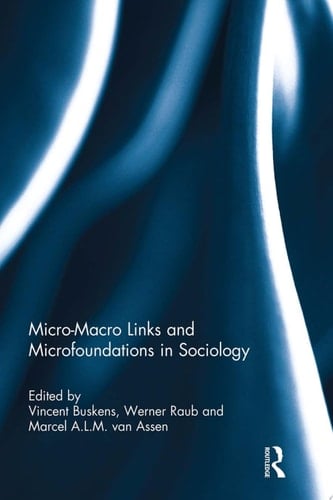 Micro-Macro Links and Microfoundations in Sociology RPD