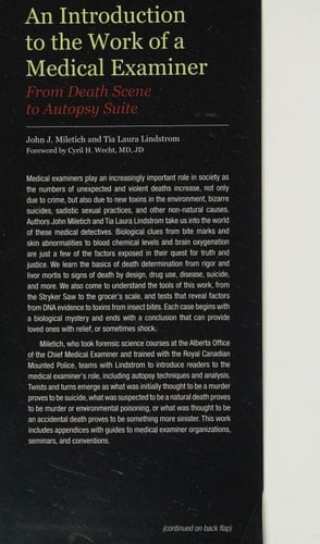 An Introduction to the Work of a Medical Examiner From Death Scene to Autopsy Suite