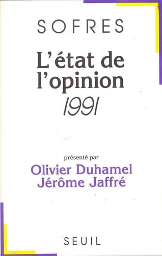 L'état de l'opinion, 1991