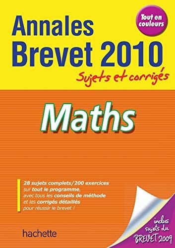 Maths 2010 Mathématiques