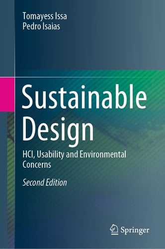 Sustainable Design HCI, Usability and Environmental Concerns
