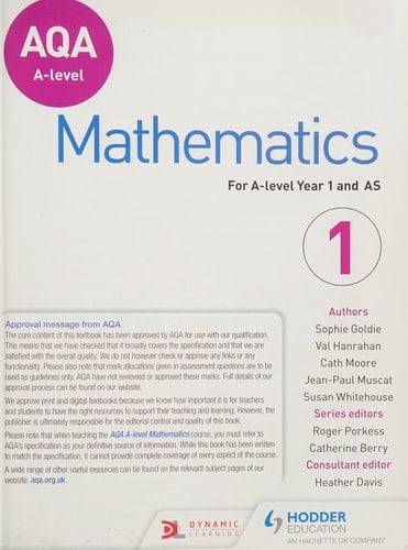 AQA a Level Mathematics Year 1 (AS)
