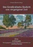 Das Emsländische Gedicht aus vergangener Zeit Eine Anthologie