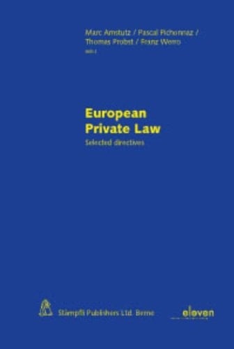 European Private Law Selected Directives