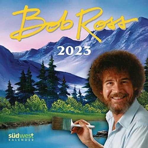 Bob Ross 2023 Wandkalender
