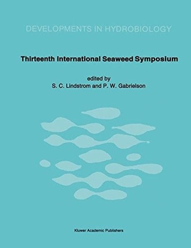 Thirteenth International Seaweed Symposium Proceedings of the Thirteenth International Seaweed Symposium held in Vancouver, Canada, August 13–18, 1989