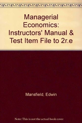 Managerial Economics