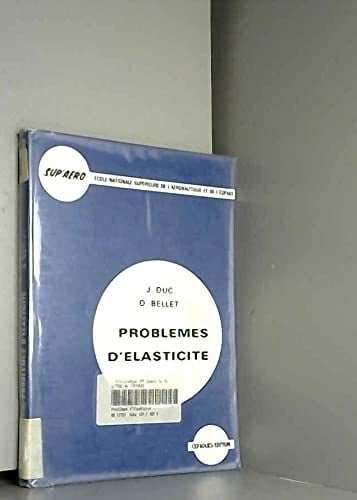 Problèmes d'élasticité