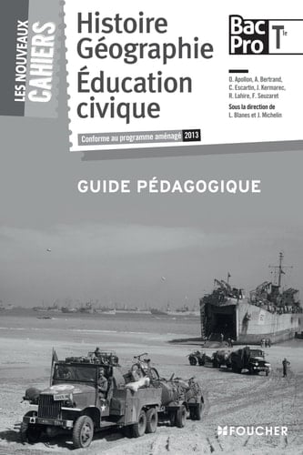 Histoire géographie, éducation civique, BAC Pro Tle professionnelle Guide pédagogique