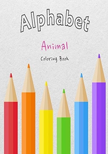 Alphabet Coloring Book Animal Series