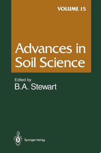 Advances in Soil Science Volume 15