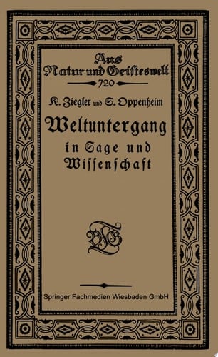 Weltuntergang in Sage und Wissenschaft