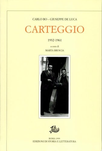 Carteggio 1932-1961