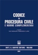 Codice di procedura civile e norme complementari