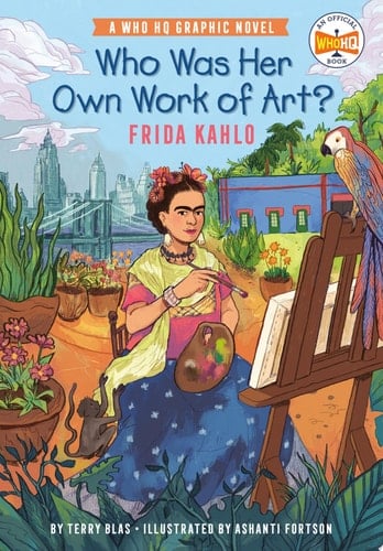 Who Was Her Own Work of Art?: Frida Kahlo A Who HQ Graphic Novel