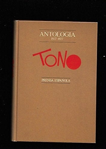 Antología, 1927-1977 (Spanish Edition)