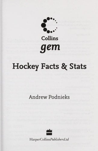 Collins Gem Hockey Facts & Stats