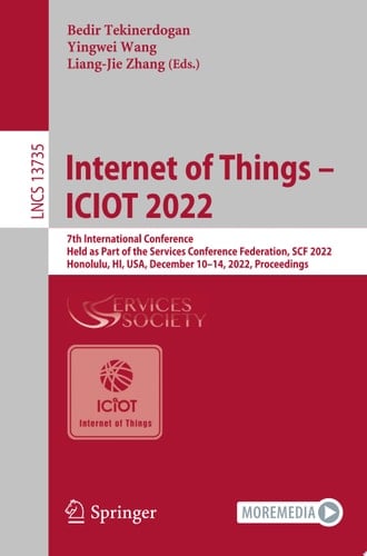Internet of Things – ICIOT 2022