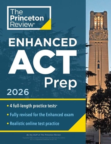 Princeton Review Enhanced ACT Prep, 2026