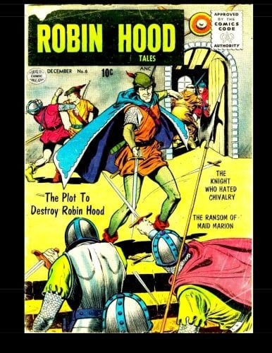 Robin Hood Tales #6 Exciting Adventures 1956