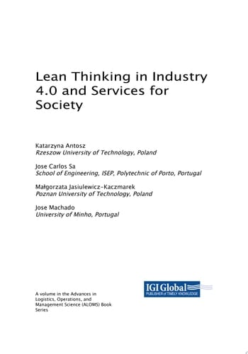Lean Thinking in Industry 4.0 and Services for Society