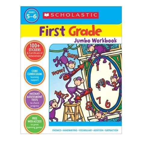 Jumbo Workbook First Grade