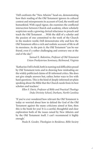 Who Needs the Old Testament?