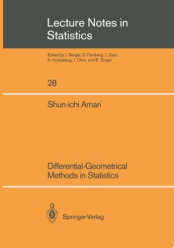 Differential-Geometrical Methods in Statistics