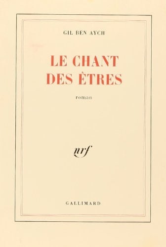 Le chant des êtres roman