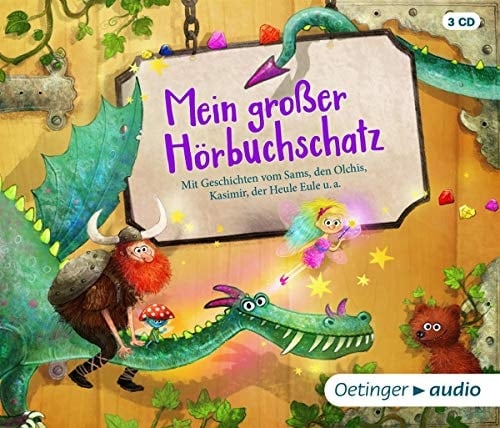 Mein großer Hörbuchschatz (3 CD): Ungekürzte Lesungen mit Musik und Geräuschen, ca. 160 Min.