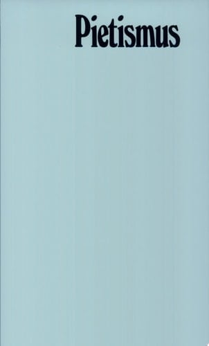 Pietismus und Neuzeit Band 17 - 1991