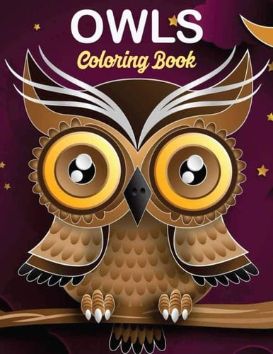 Owls Coloring Book Owl Coloring Book for Kids, Stress Relieving and Relaxing Designs, An Adult Coloring Book Full of Fun Owl Designs