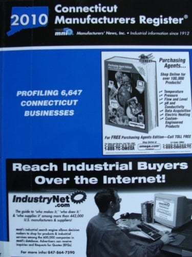 2010 Connecticut Manufacturers Directory