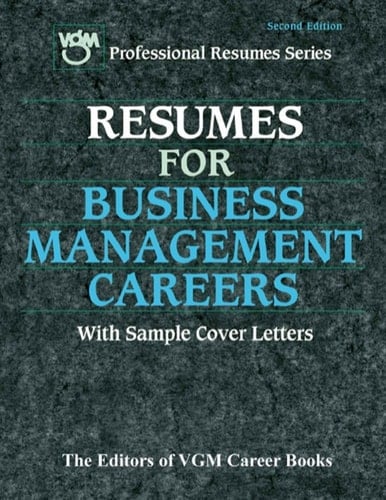 Resumes for Business Management Careers