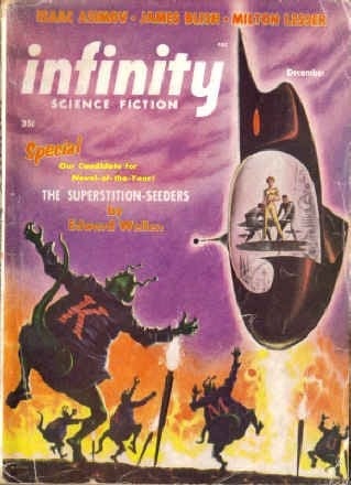 Infinity Science Fiction, December 1956 (Volume 1, No. 6)