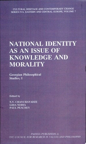National Identity as an Issue of Knowledge and Morality