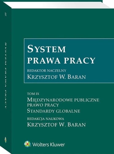 System prawa pracy Międzynarodowe publiczne prawo pracy : standardy globalne