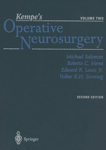 Kempe’s Operative Neurosurgery Volume Two Posterior Fossa, Spinal and Peripheral Nerve