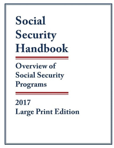 Social Security Handbook 2017 Overview of Social Security Programs