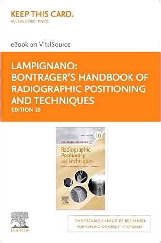Bontrager's Handbook of Radiographic Positioning and Techniques - Elsevier eBook on VitalSource (Retail Access Card)