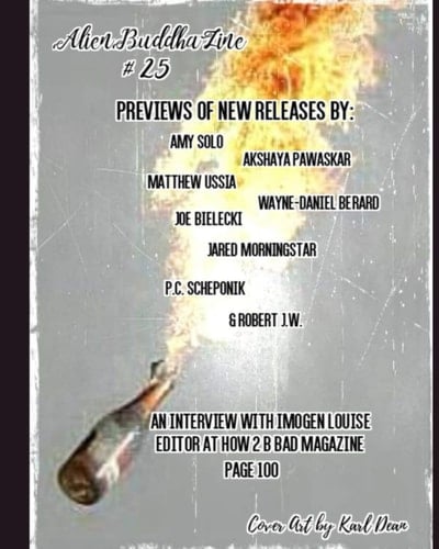 Alien Buddha Zine #25: Black and White Print