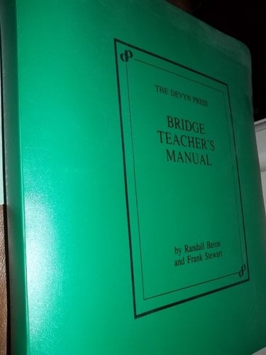 The Devyn Press Bridge Teacher's Manual