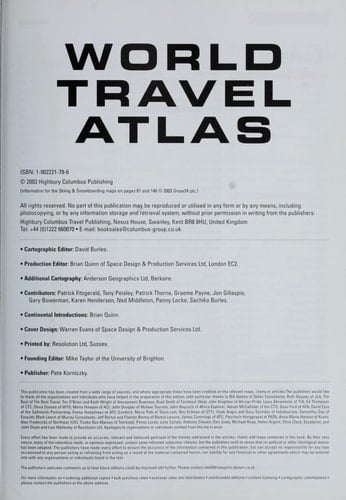 World Travel Atlas