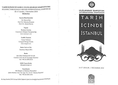 Tarih İçinde İstanbul Uluslararası sempozyumu