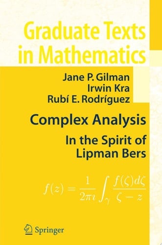 Complex Analysis