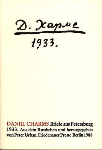 Briefe aus Petersburg 1933