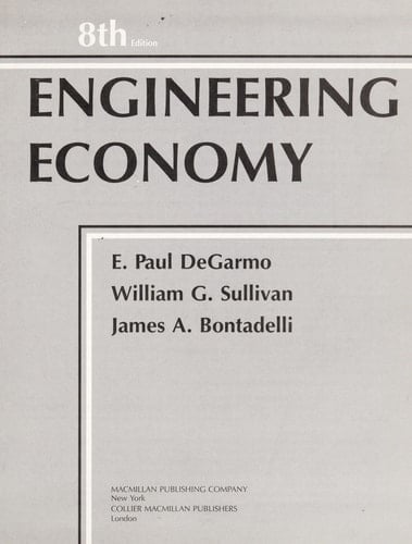 Engineering Economy