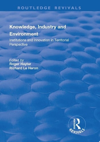 Knowledge, Industry and Environment