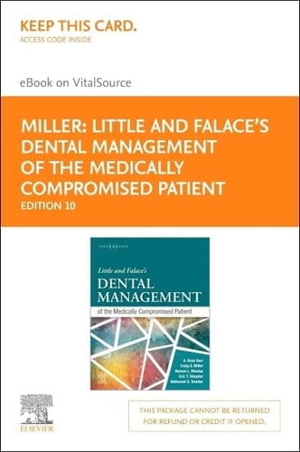 Little and Falace's Dental Management of the Medically Compromised Patient - Elsevier eBook on VitalSource (Retail Access Card)