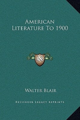 American Literature To 1900